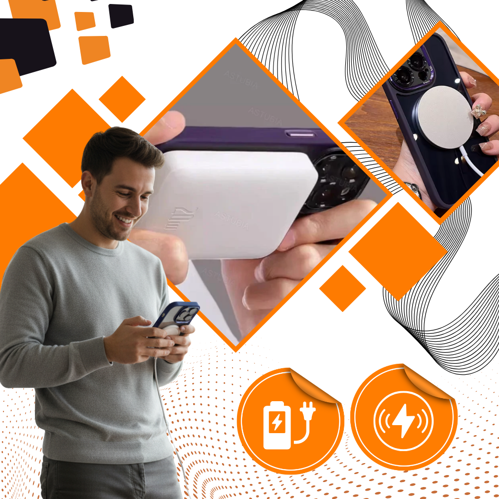 Coque magnétique antichoc pour iPhone - Ozerty