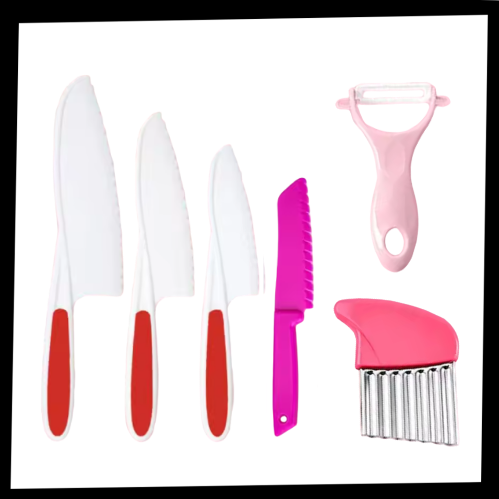 Kit ustensiles de cuisine pour enfants - Ozerty