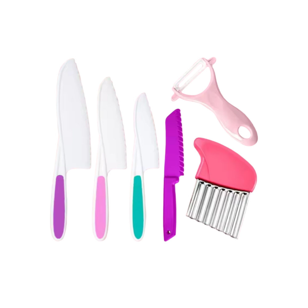 Kit ustensiles de cuisine pour enfants -Violet - Ozerty