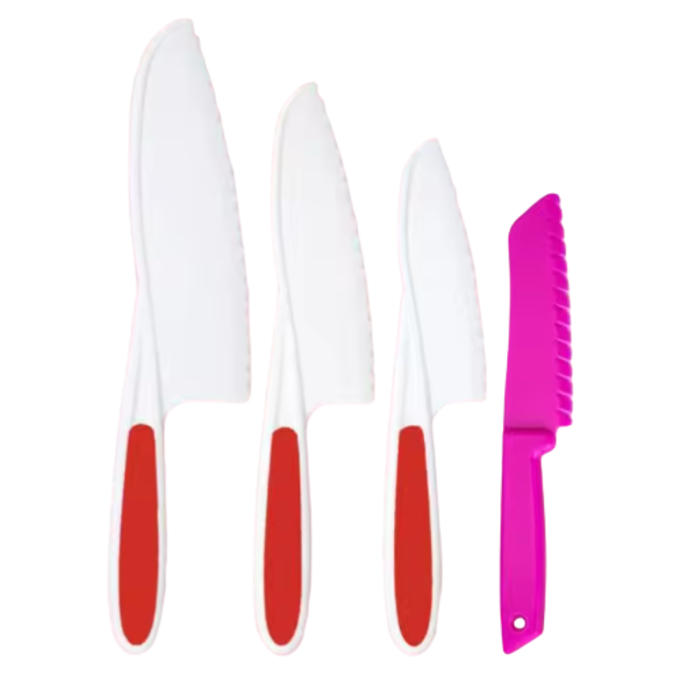 Kit ustensiles de cuisine pour enfants -Rouge - Ozerty