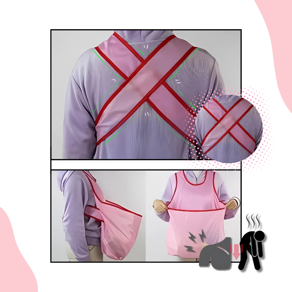 Tablier de ménage imperméable avec grande poche - Ozerty
