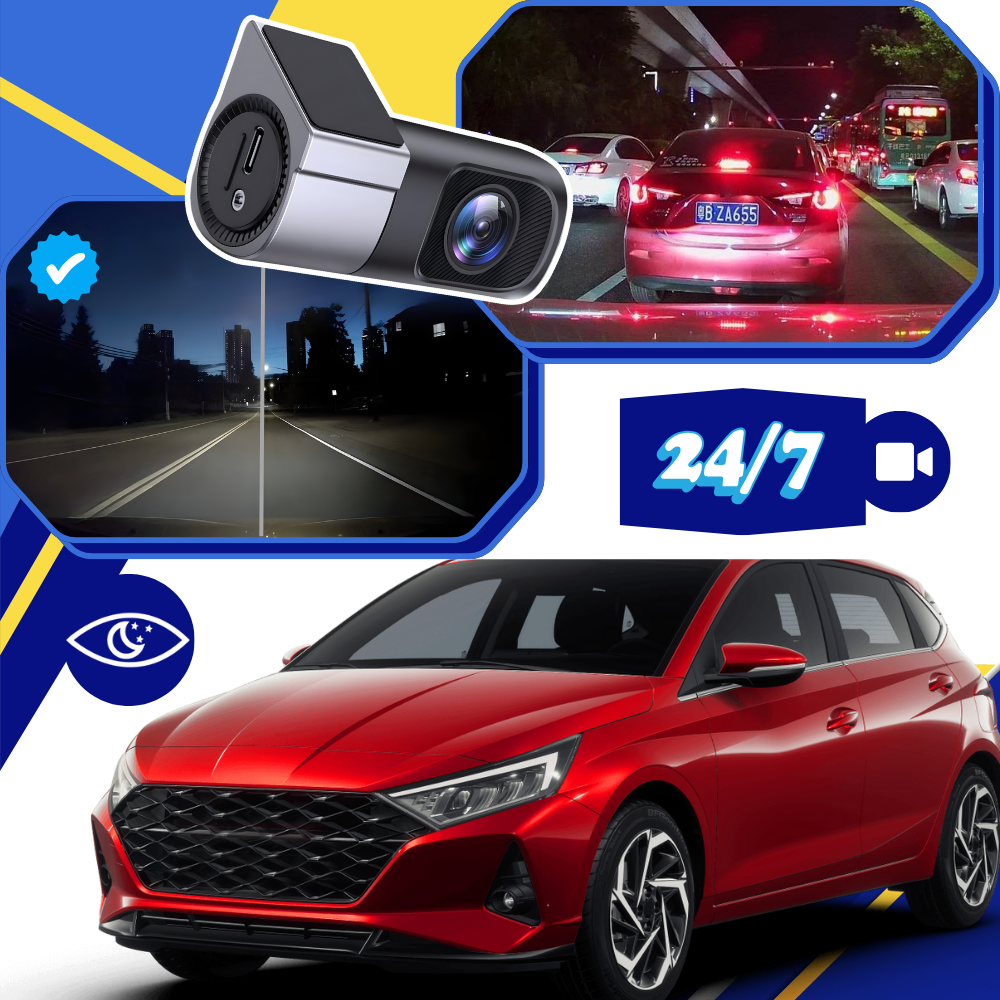 Caméra embarquée Dashcam vision nocturne  - Ozerty