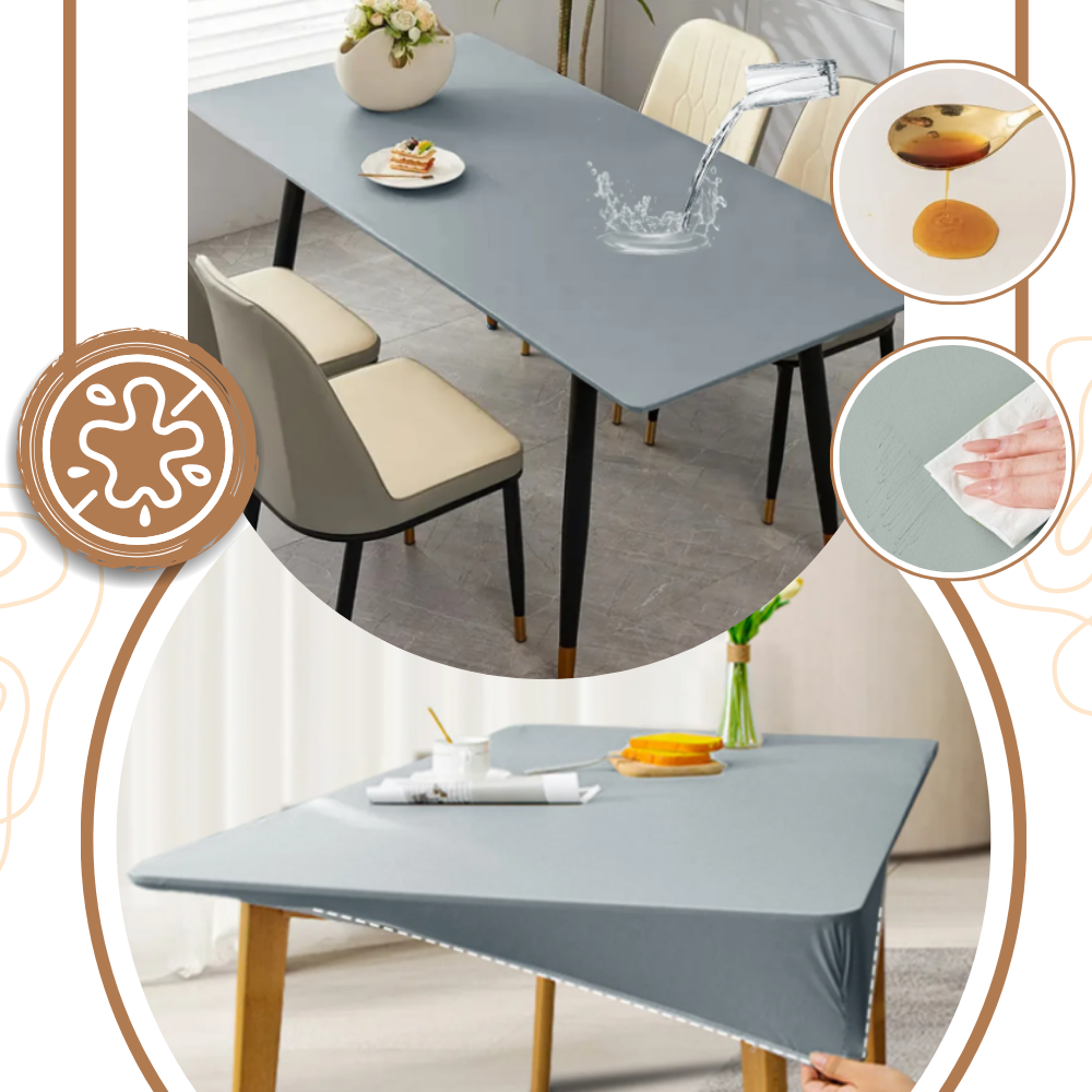 Nappe rectangulaire en cuir d'agneau  - Ozerty