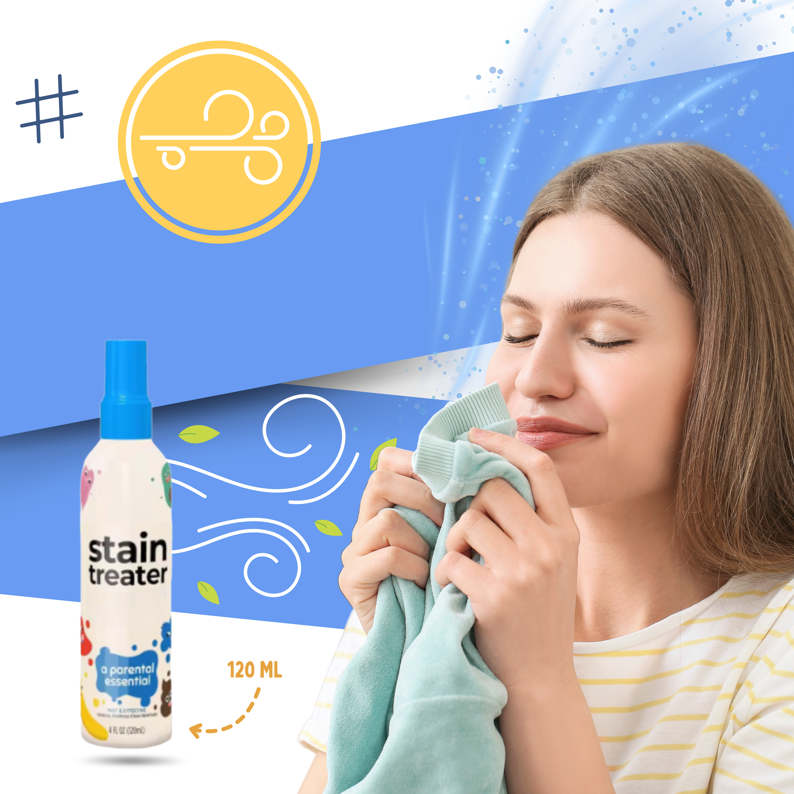 Spray nettoyant à sec anti-taches - Ozerty