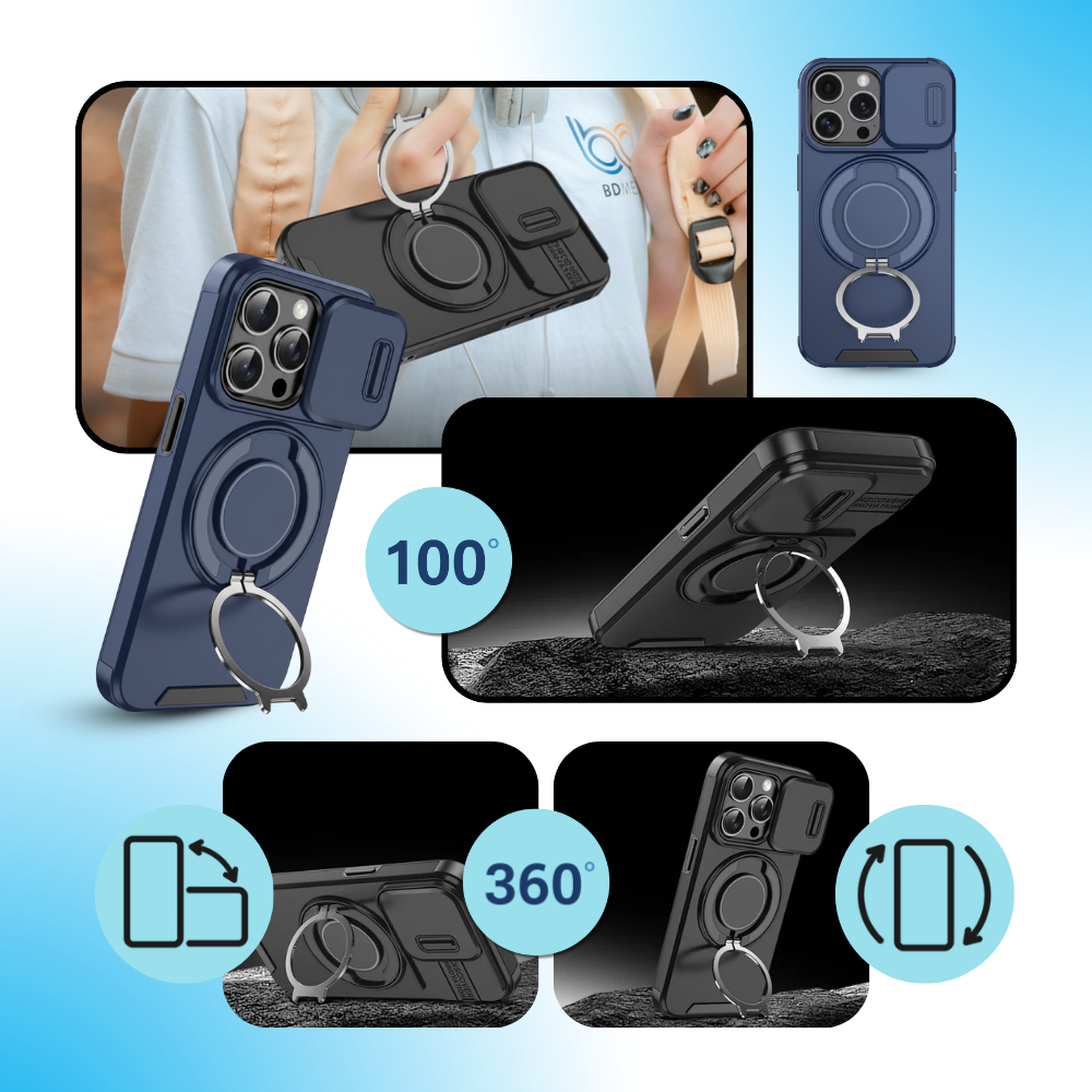 Coque magnétique pour iPhone - Ozerty