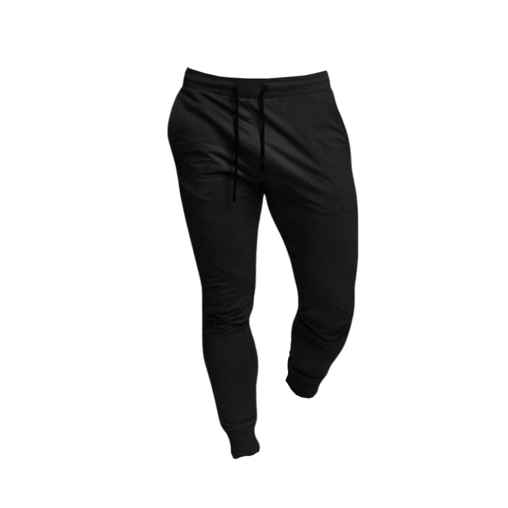 Pantalons de fitness pour hommes -Noir/SNoir/MNoir/LNoir/XLNoir/XXLNoir/3XL - Ozerty