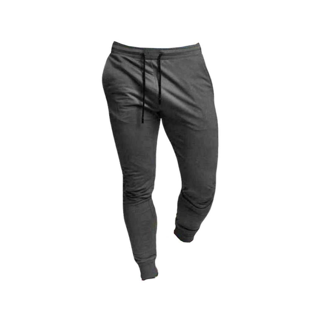 Pantalons de fitness pour hommes -Gris foncé/SGris foncé/MGris foncé/LGris foncé/XLGris foncé/XXLGris foncé/3XL - Ozerty