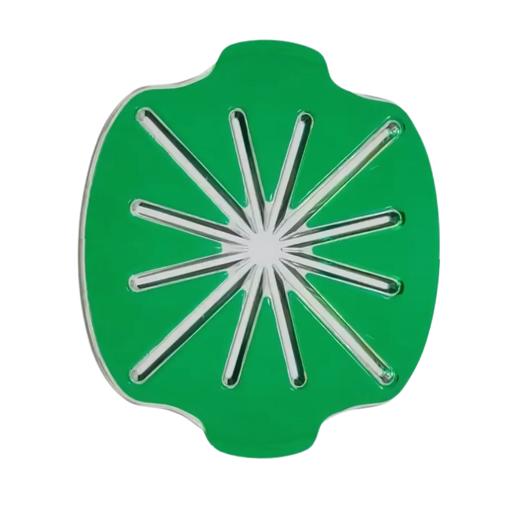 Couvercle et Racloir Anti-Projections pour fouet -Vert - Ozerty