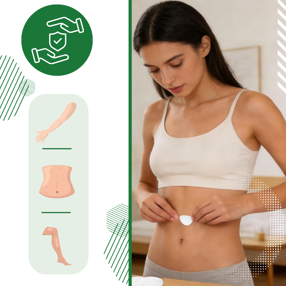 Patchs Microneedle au Moringa - Ozerty