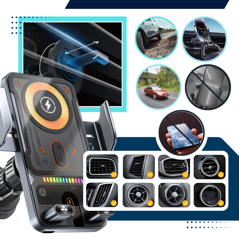 Chargeur de voiture sans fil - Ozerty