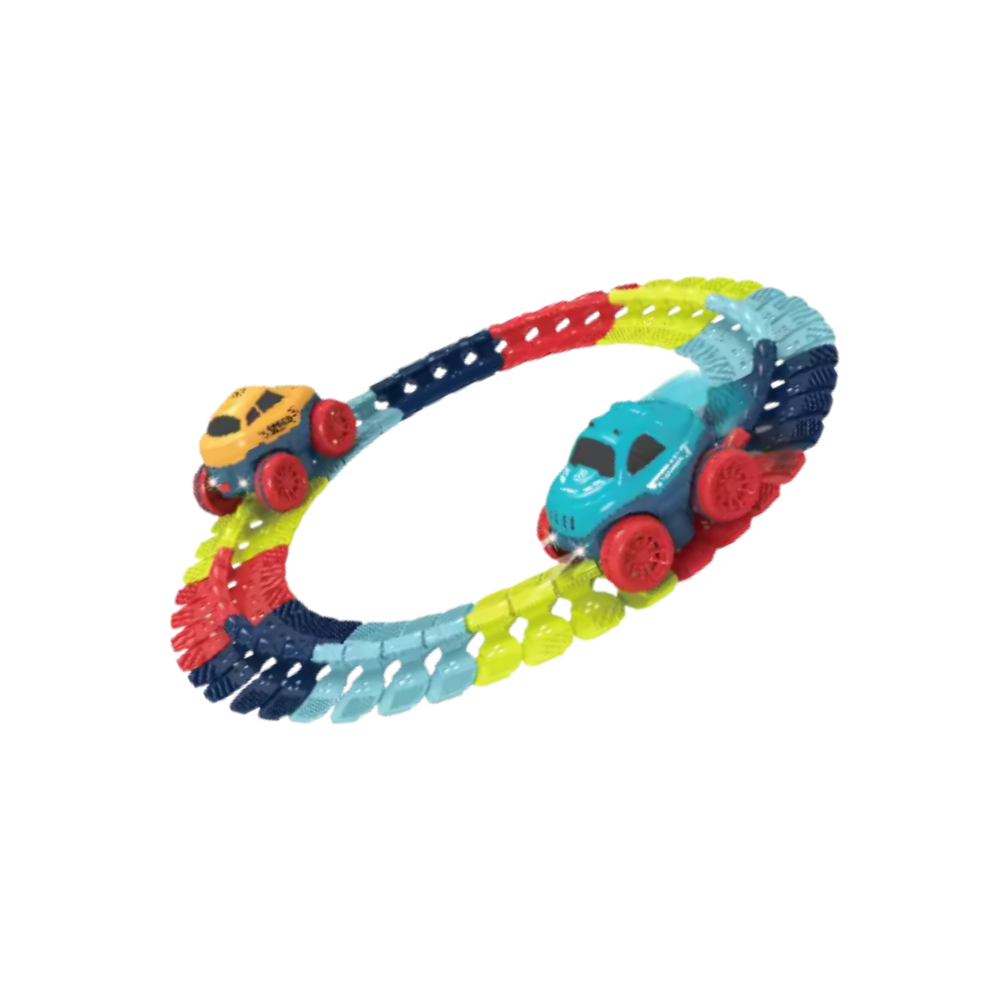 Jouet mini circuit de course de montagnes russes -50 pièces - Ozerty