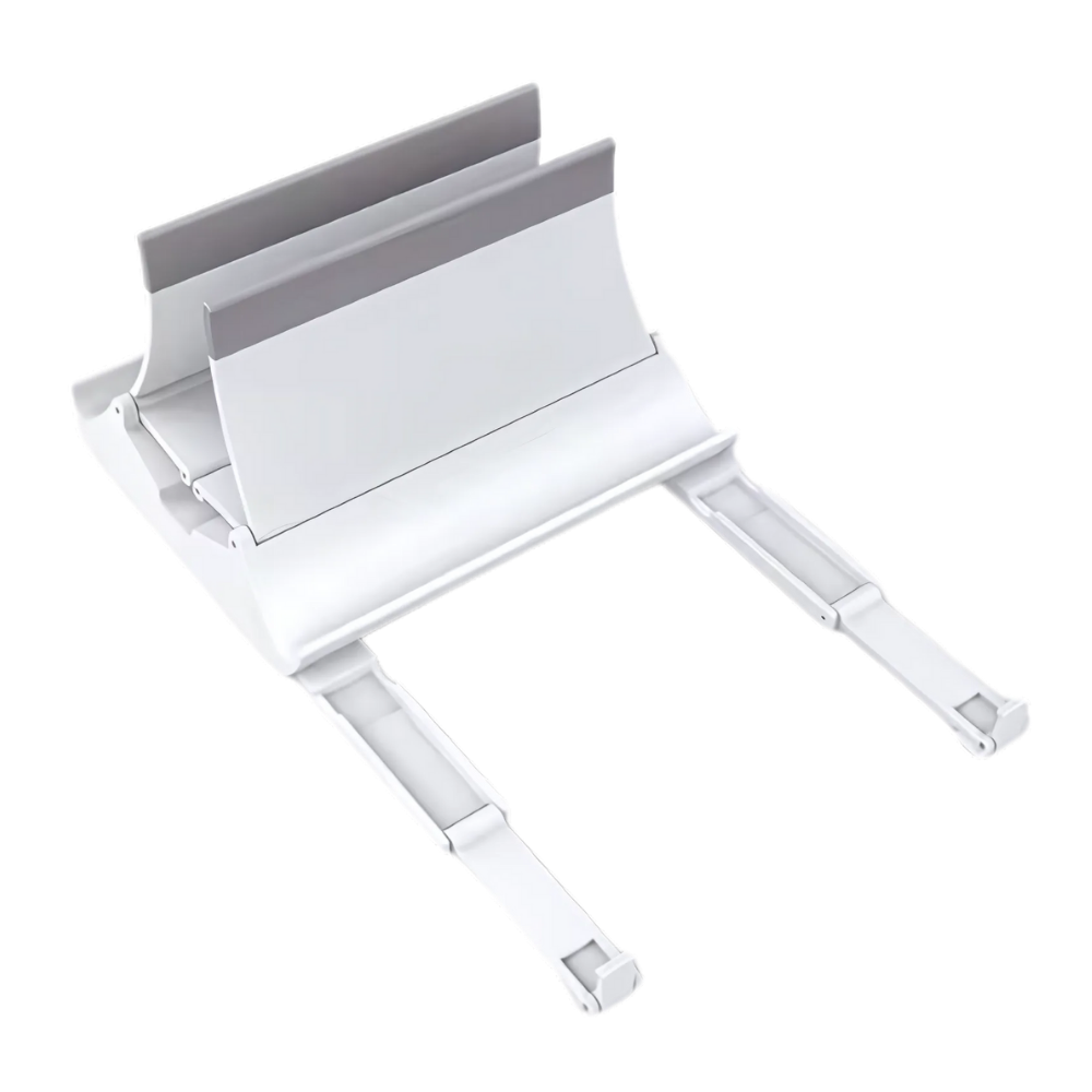 Support vertical multifonctionnel et stable pour ordinateur portable -Blanc - Ozerty