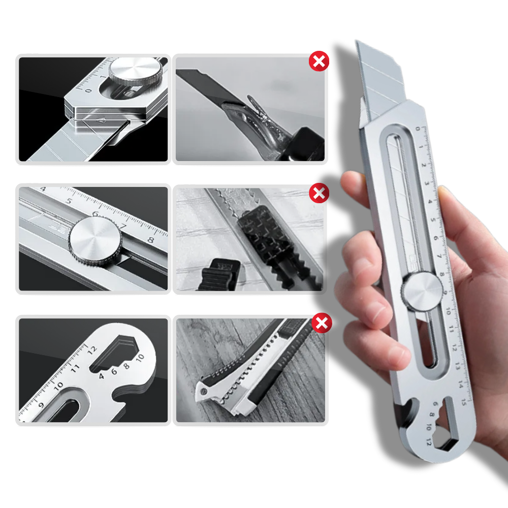 Cutter rétractable polyvalent

 - Ozerty