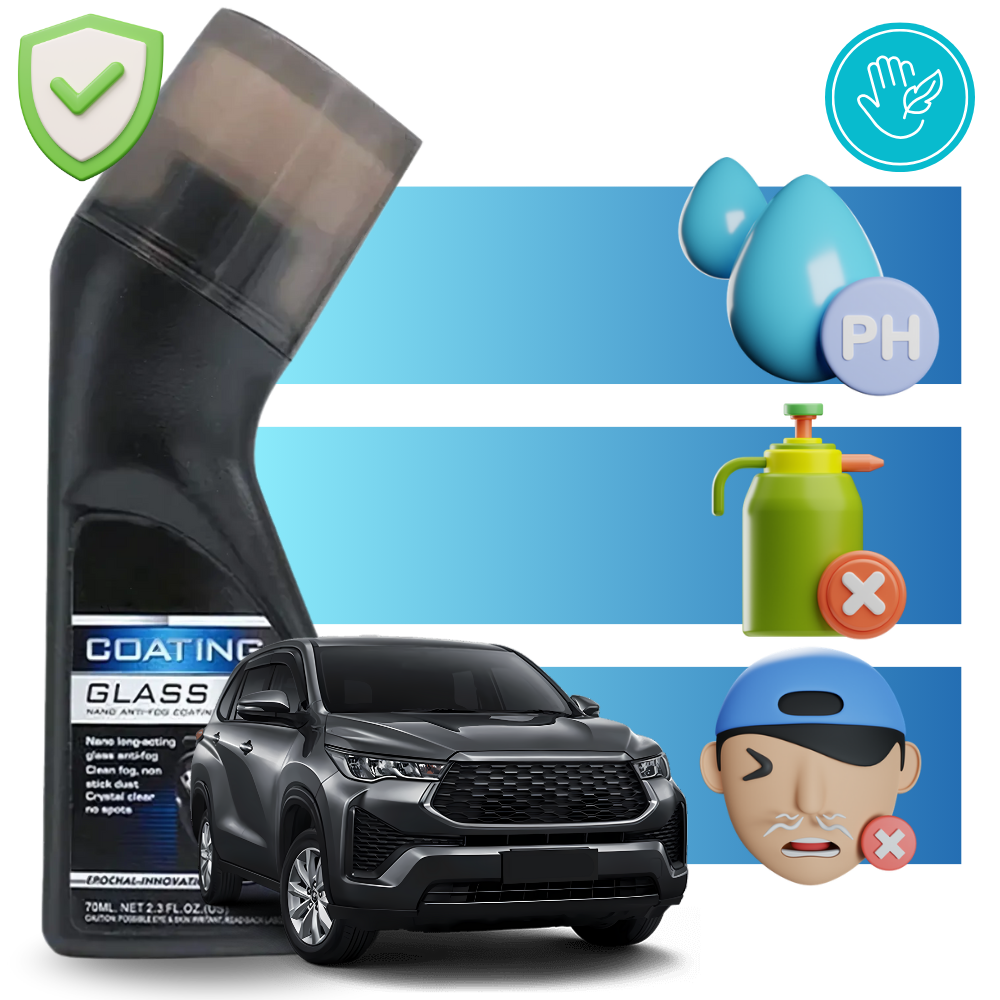Nettoyant pour pare-brise à nano-revêtement - Ozerty