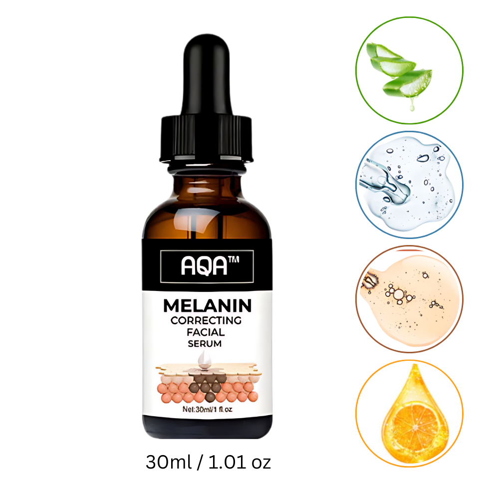 Sérum facial correcteur non gras à la mélanine  - Ozerty