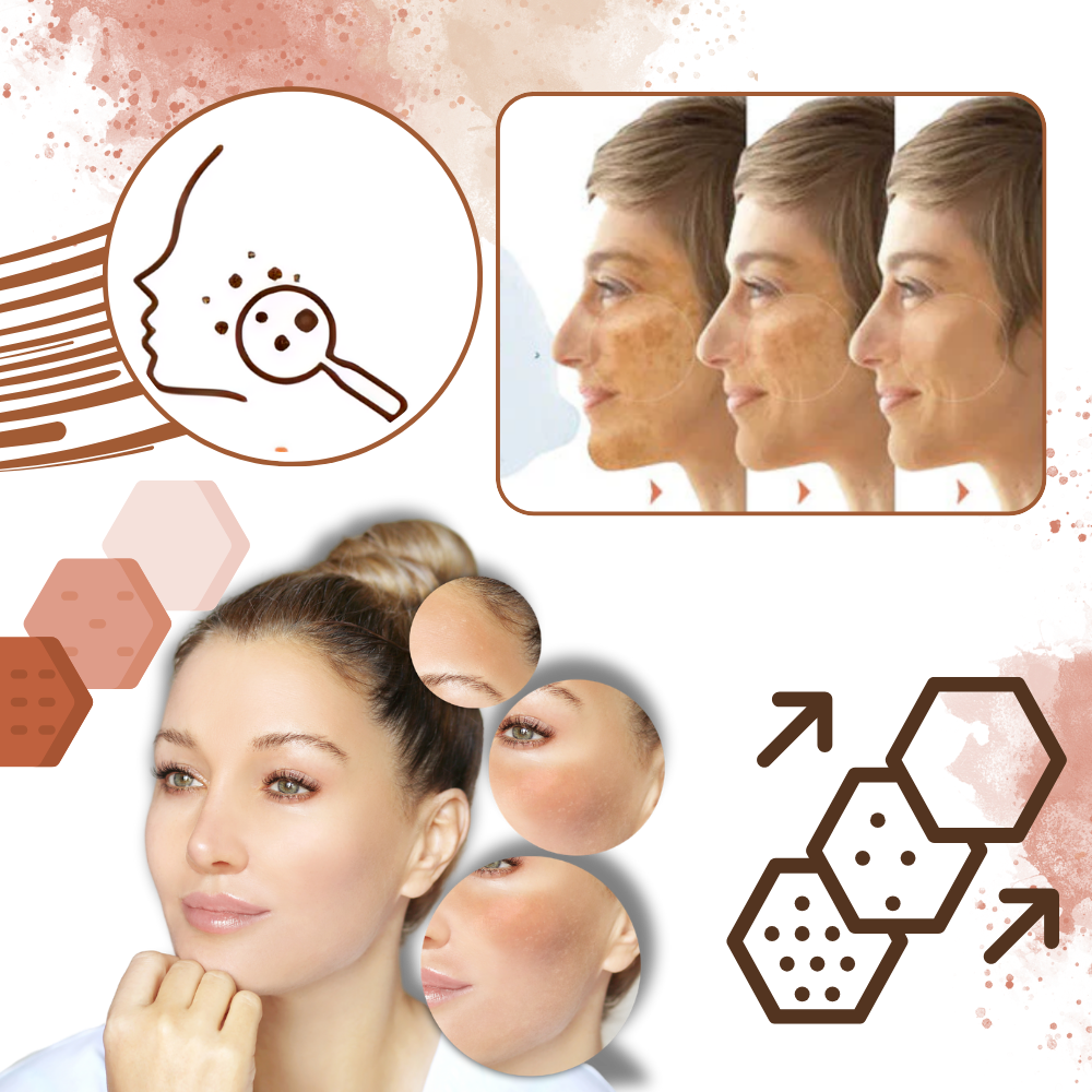 Sérum facial correcteur non gras à la mélanine  - Ozerty