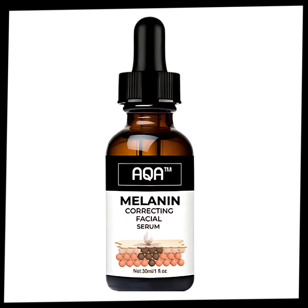Sérum facial correcteur non gras à la mélanine