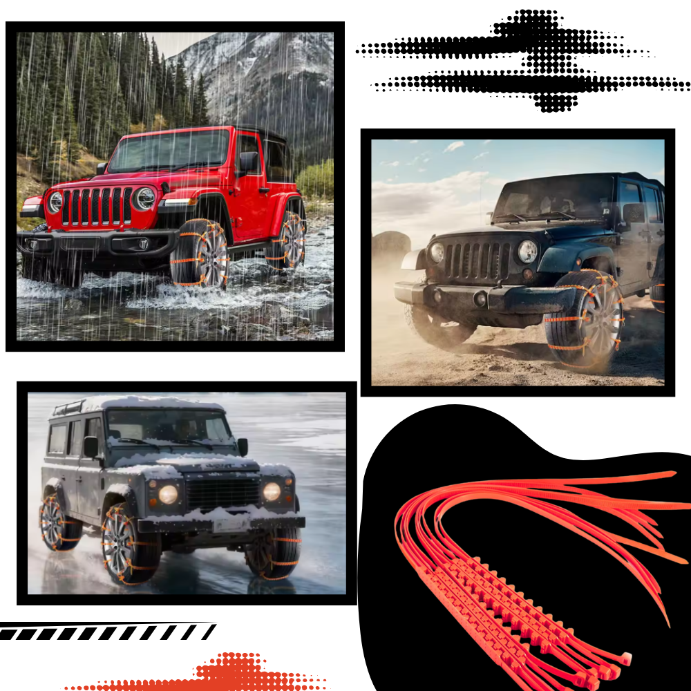 Chaînes à neige en nylon - Ozerty