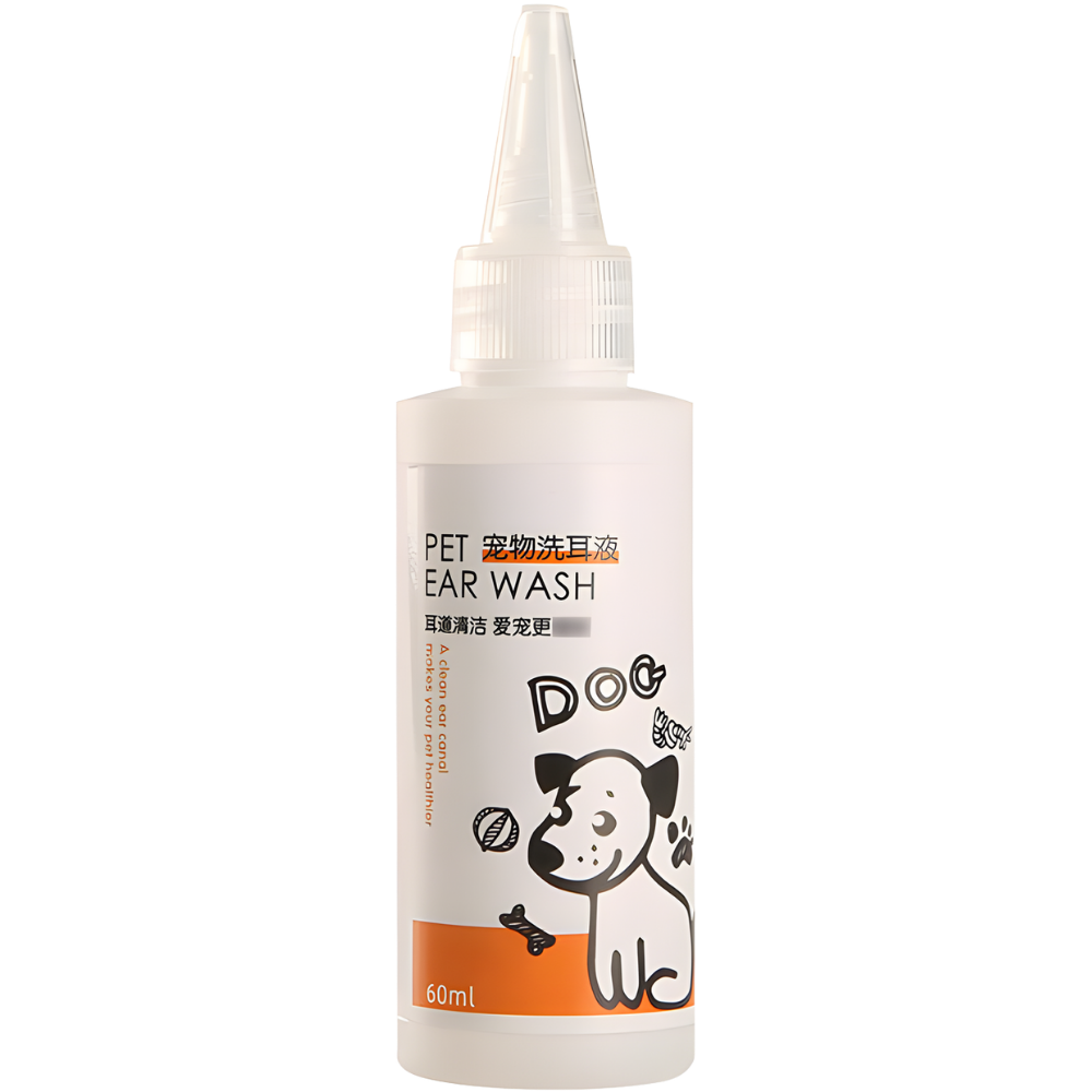 Nettoyant et désodorisant pour oreilles d'animaux -60 ml - Ozerty