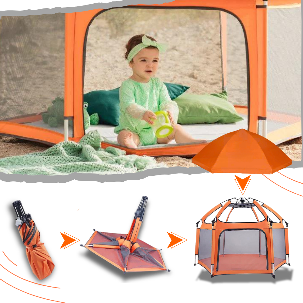 Mesh Pop-up Playpen for Kids 
