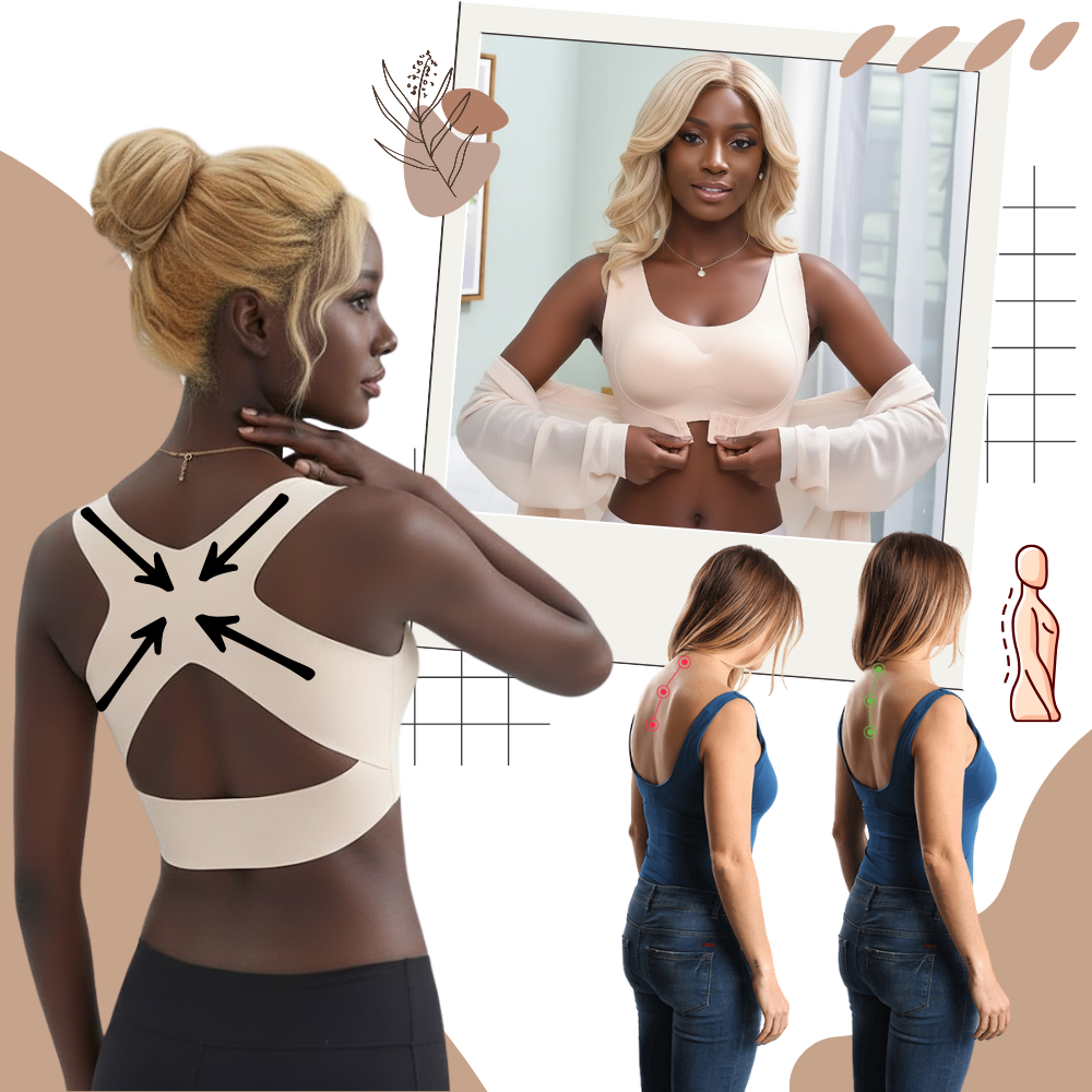 Soutien-gorge brassière sans coutures avec soutien postural  - Ozerty