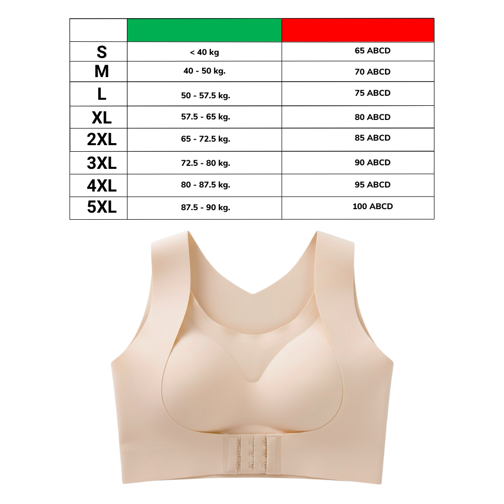 Soutien-gorge brassière sans coutures avec soutien postural  - Ozerty