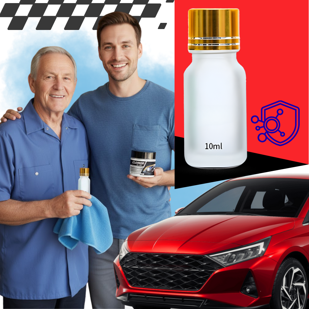 Kit de nettoyage et de protection pour phares de voiture - Ozerty