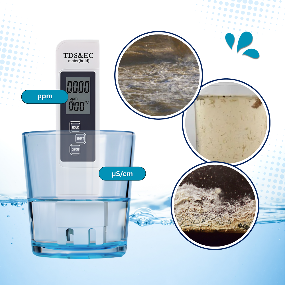 Testeur de qualité de l'eau Pure Safety - Ozerty