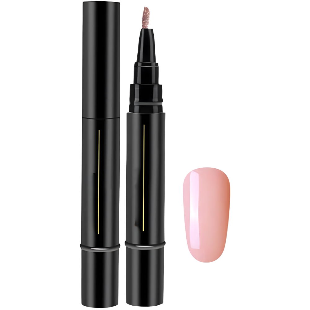 Stylo vernis à ongles à séchage rapide -Beige nude - Ozerty