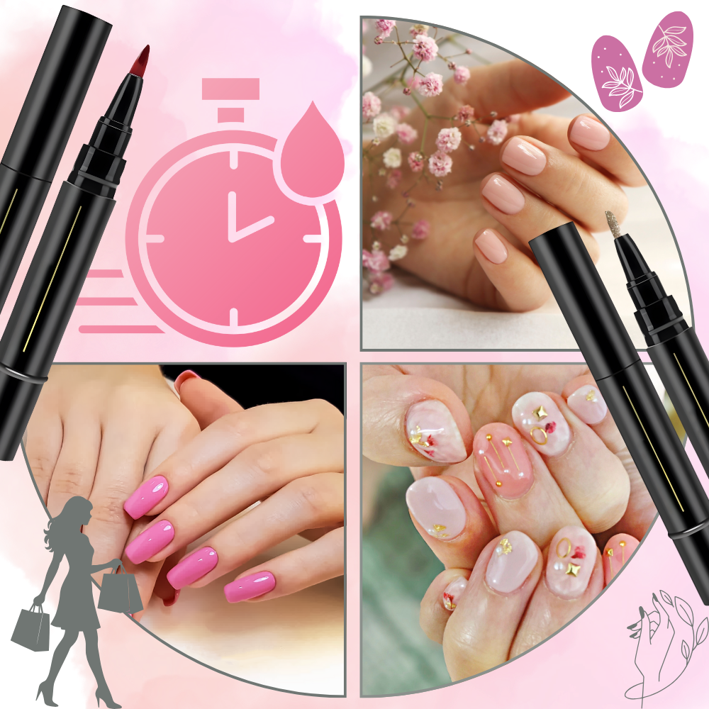 Stylo vernis à ongles à séchage rapide - Ozerty
