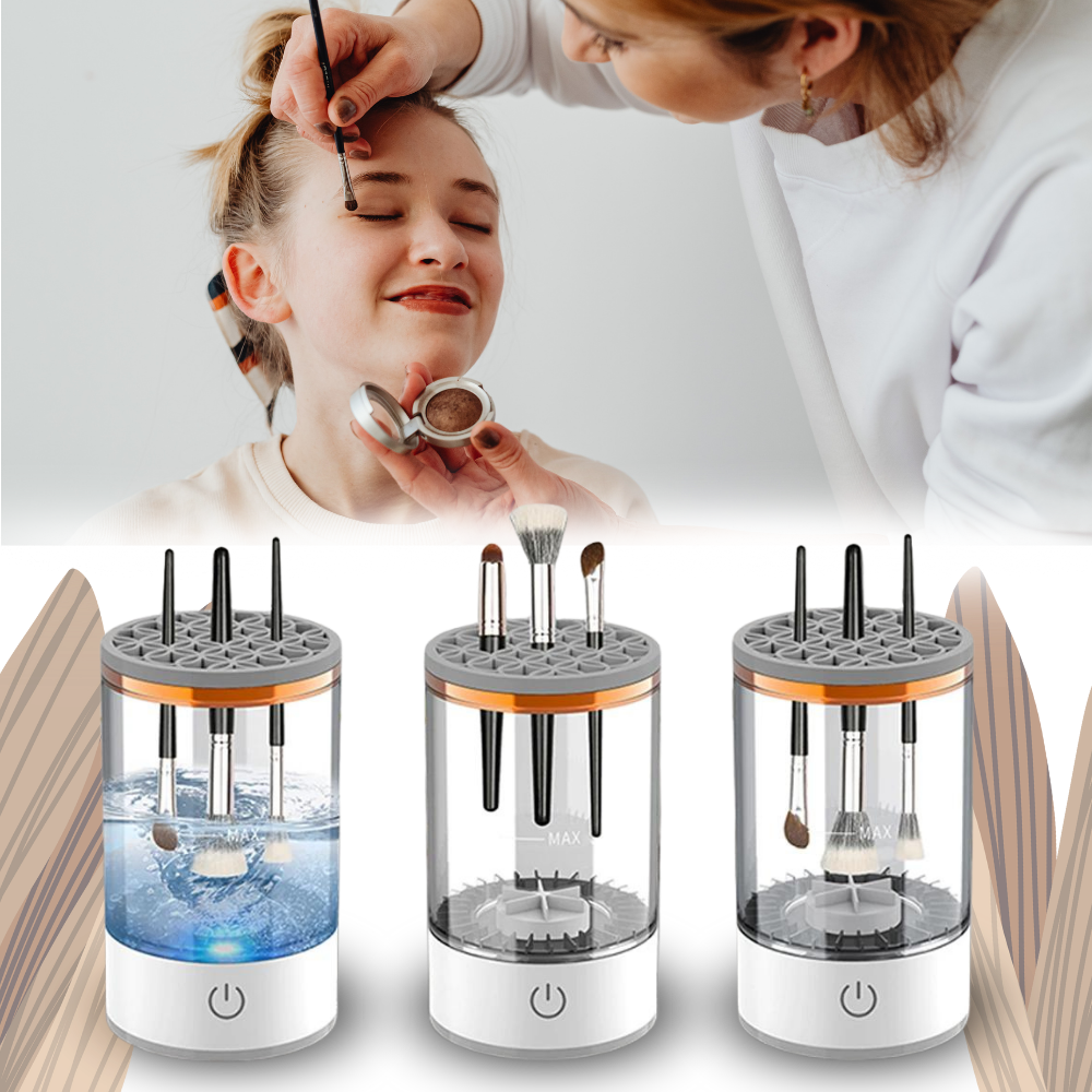 Nettoyeur de pinceaux électrique rapide et rechargeable

 - Ozerty
