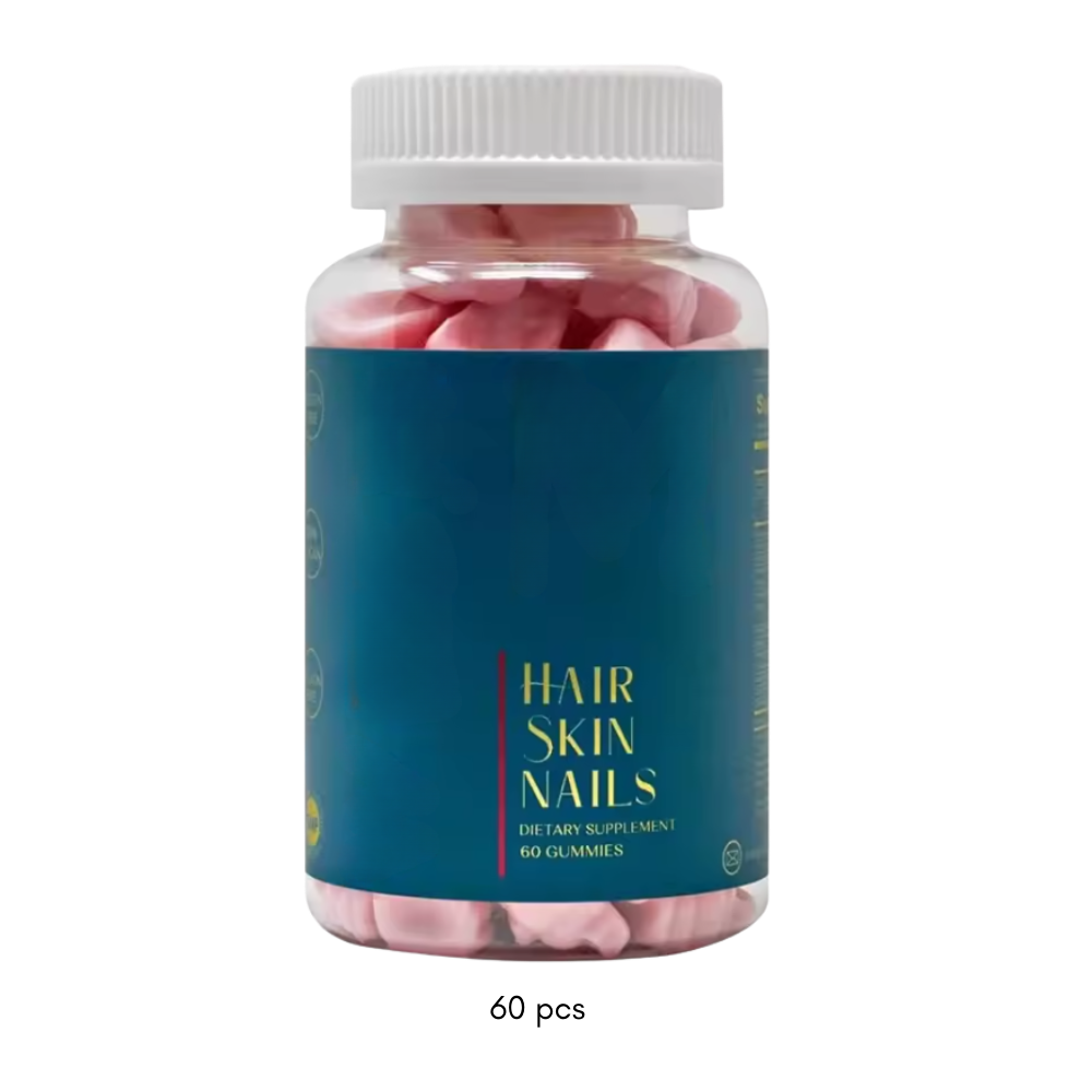 Gummies à la framboise enrichies en biotine - Ozerty