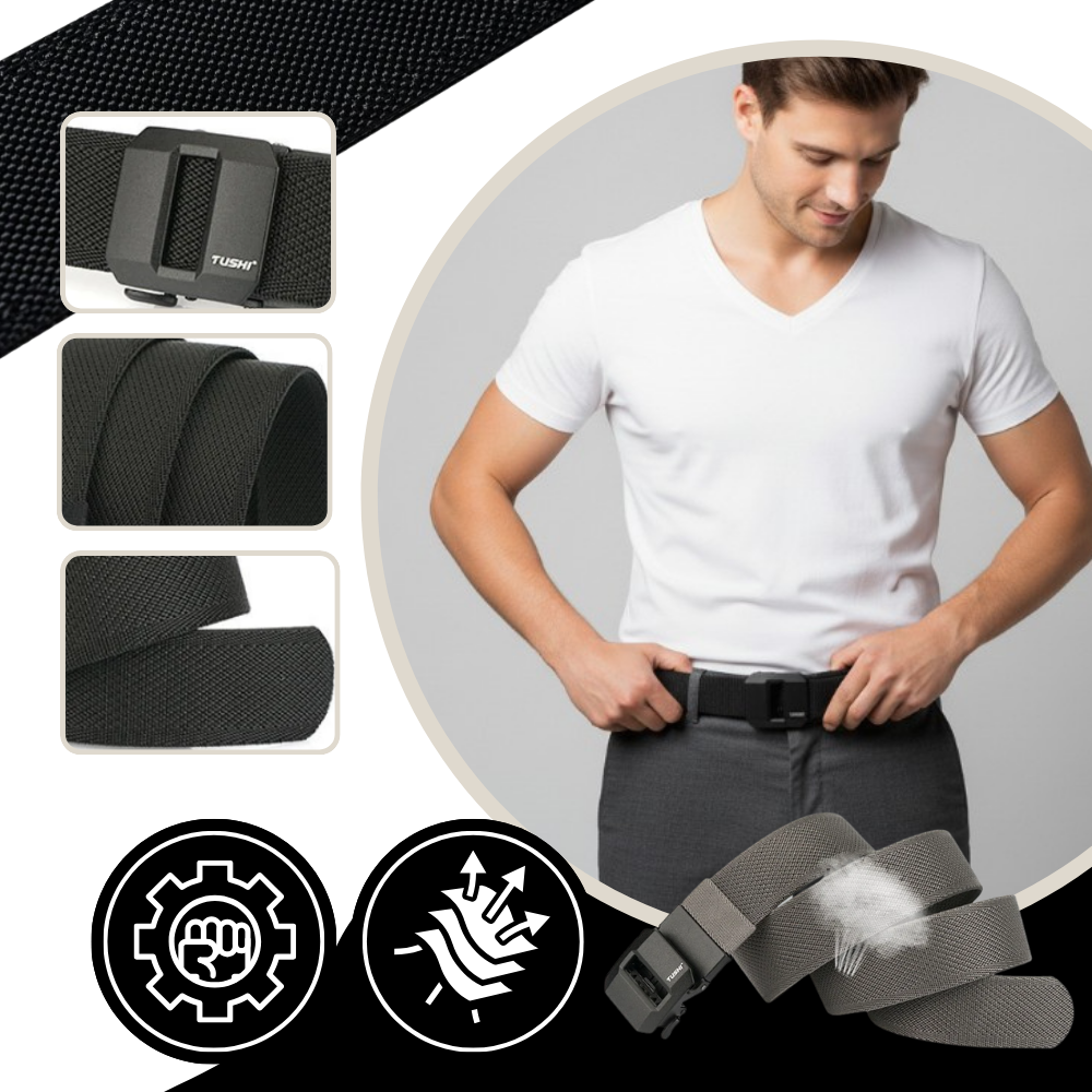 Ceinture en nylon à boucle automatique - Ozerty