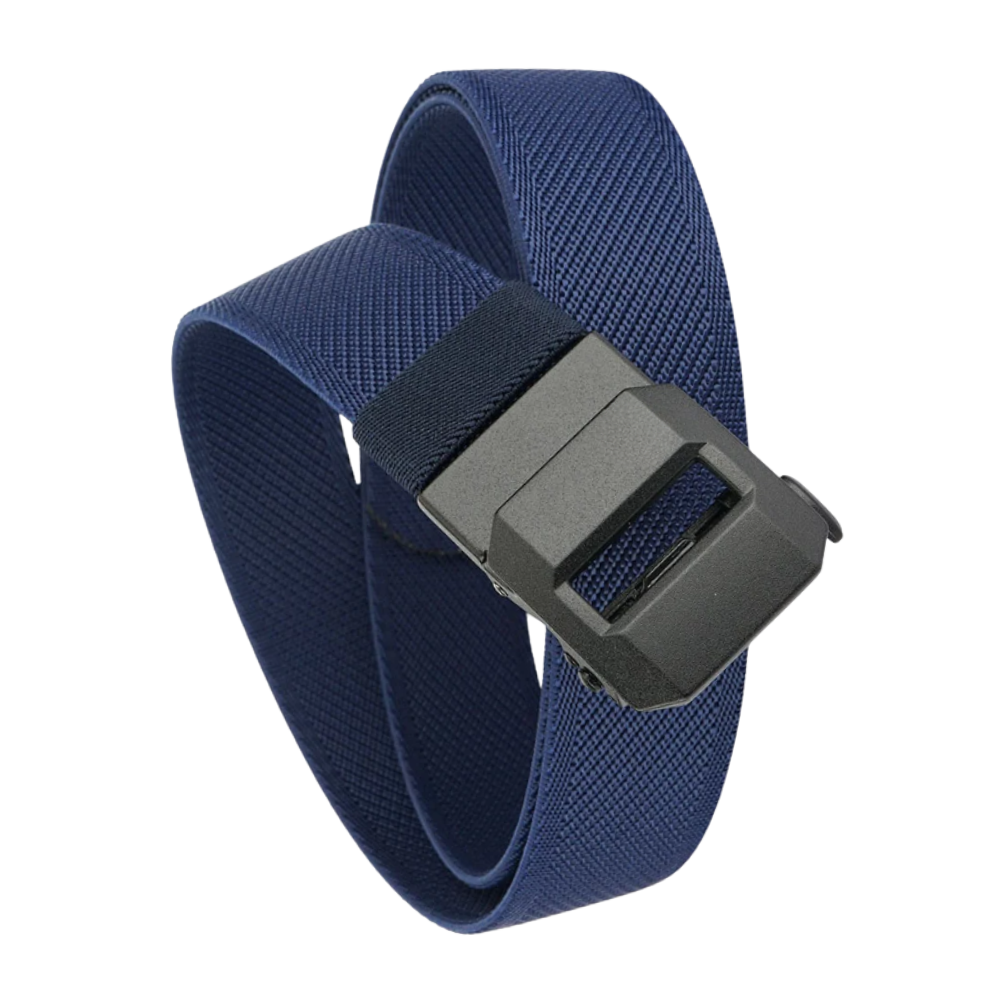 Ceinture en nylon à boucle automatique -Bleu marine  - Ozerty