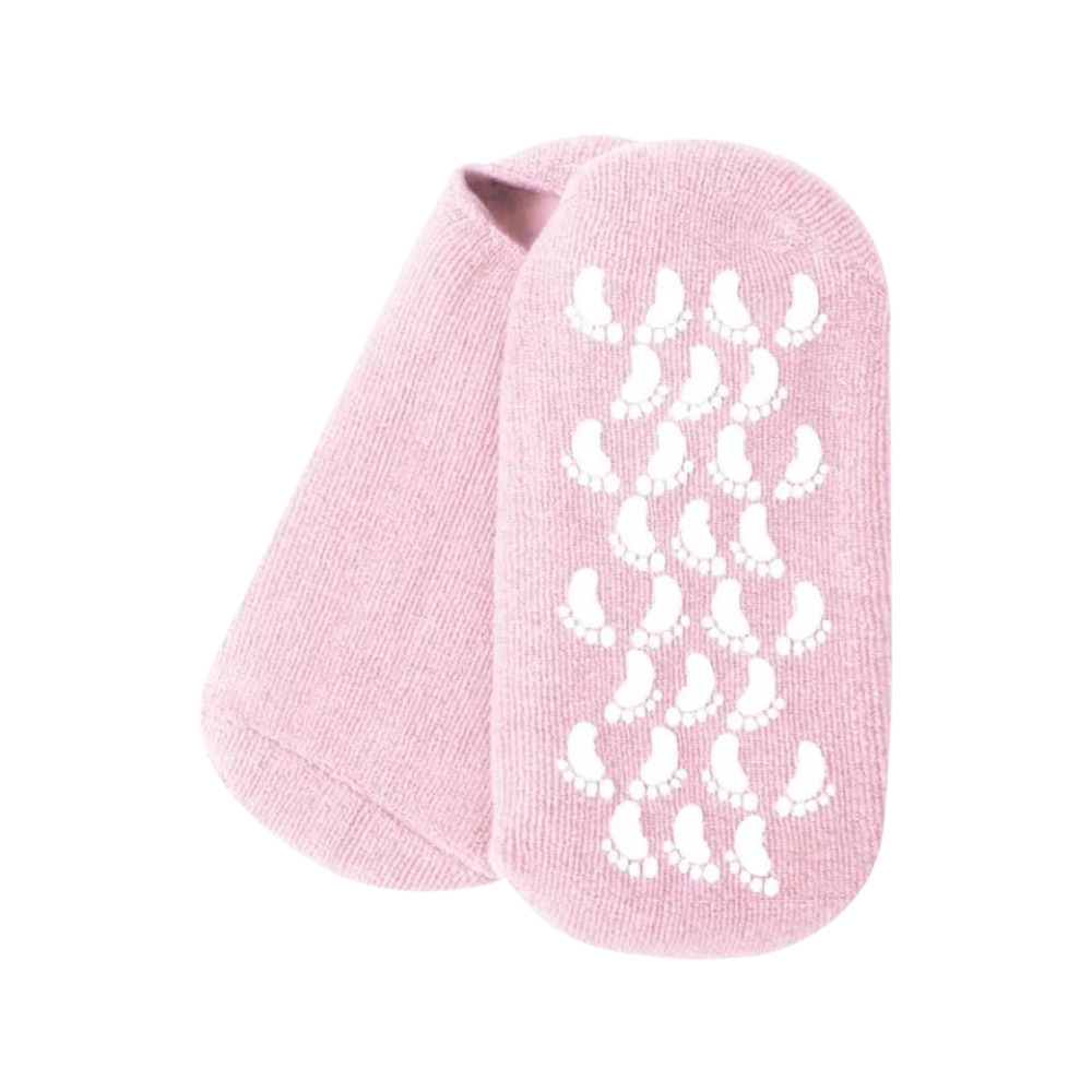 Chaussettes avec Lotions Revitalisantes intégrées -Rose - Ozerty