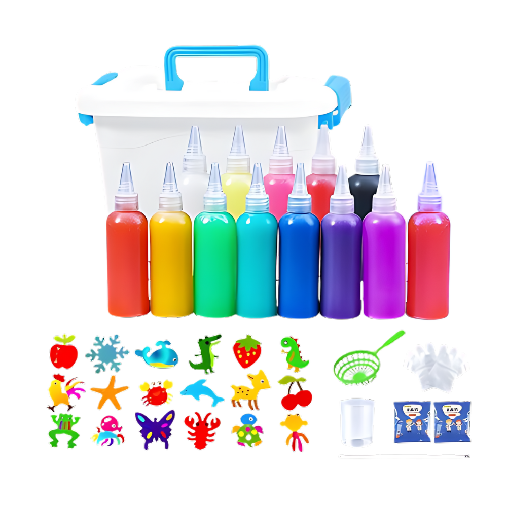 Kit de jouets d'Elfe d'eau magique, éducatif et sûr -13 flacons - Ozerty