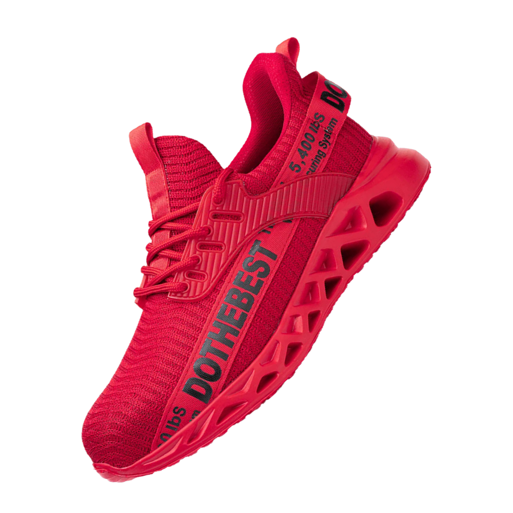 Chaussures de sécurité légères -Rouge - Ozerty