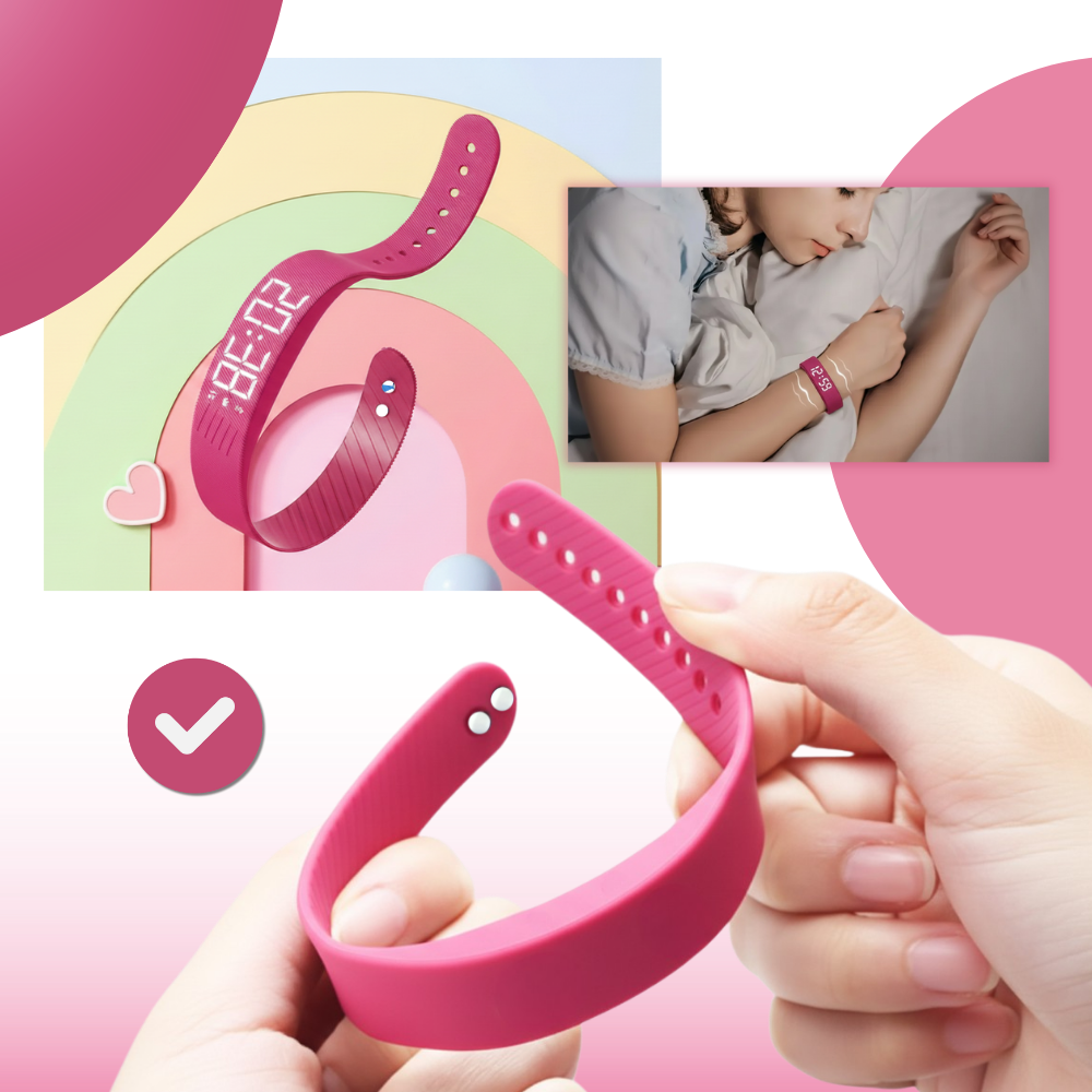 Réveil Bracelet silencieux - Ozerty