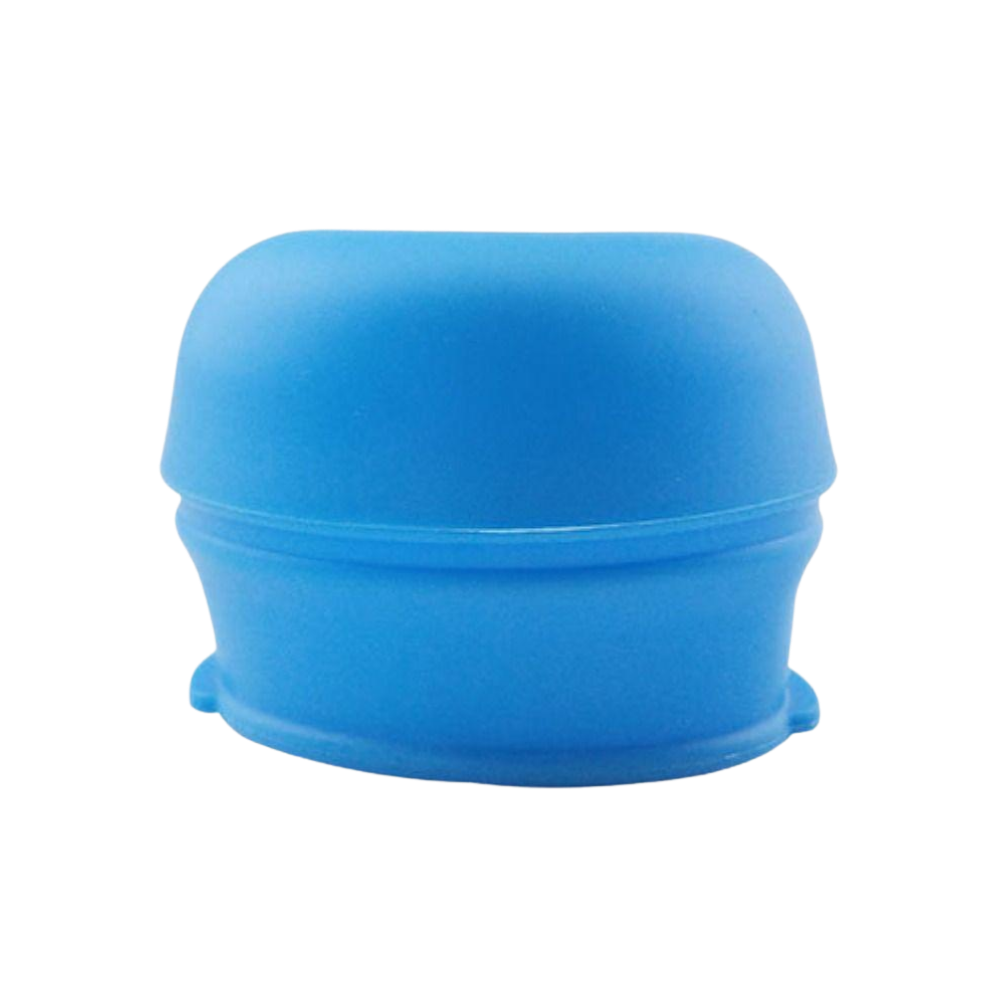 Couvercle anti-déversement en silicone -Bleu - Ozerty