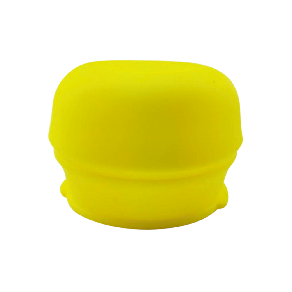 Couvercle anti-déversement en silicone -Jaune - Ozerty