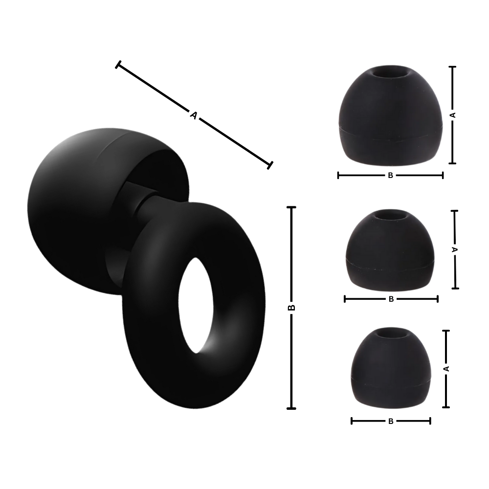 Bouchons d'oreille en silicone - Ozerty