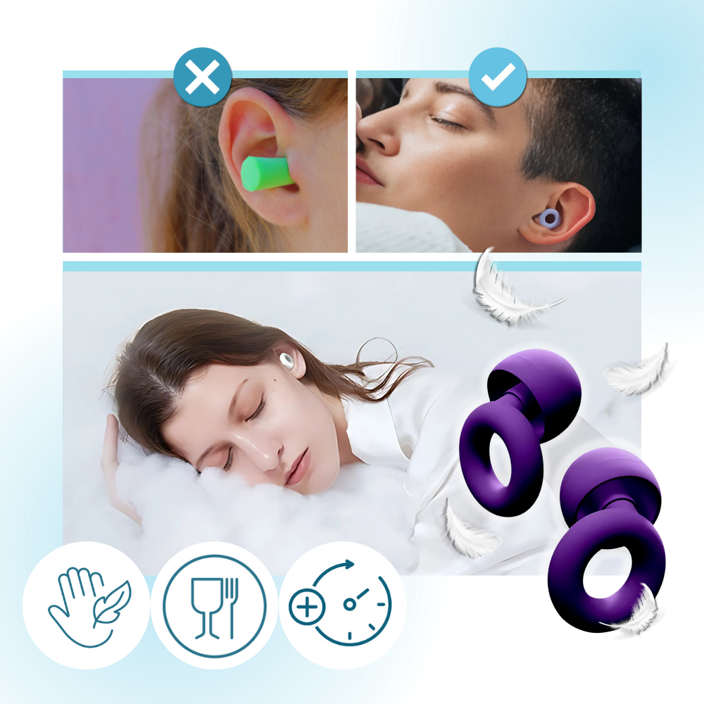 Bouchons d'oreille en silicone - Ozerty