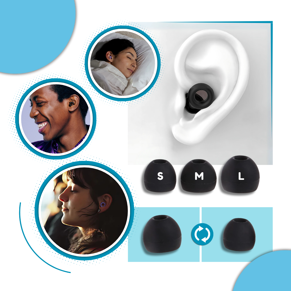 Bouchons d'oreille en silicone - Ozerty