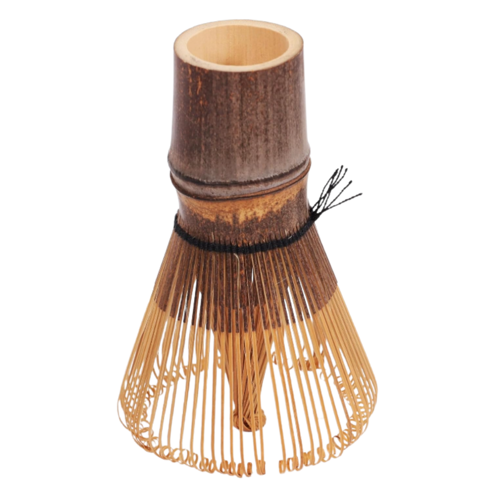 Fouet à matcha mélange lisse et homogène -Bambou foncé - Ozerty