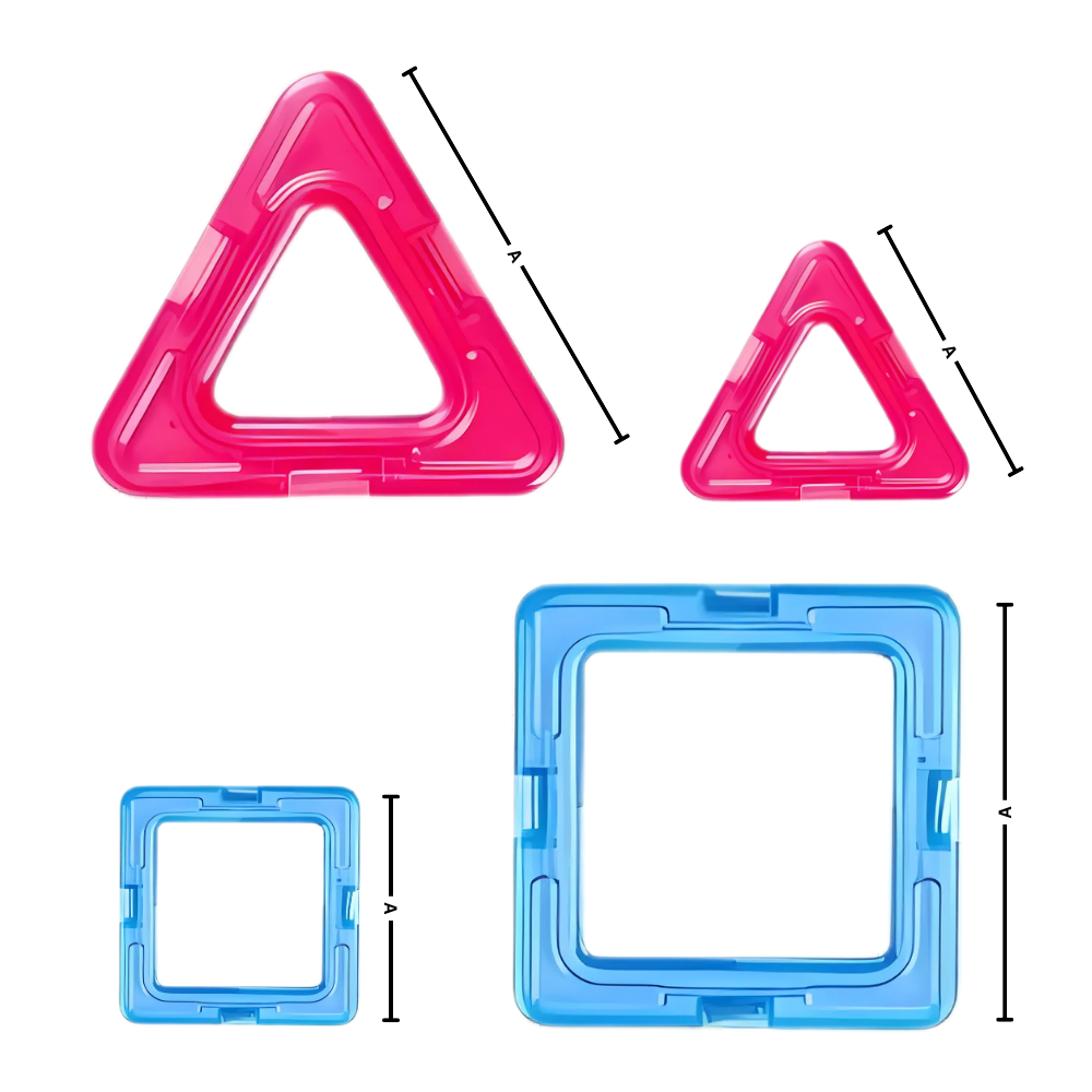 Jeu Blocs De Constructions Magnétiques - Ozerty