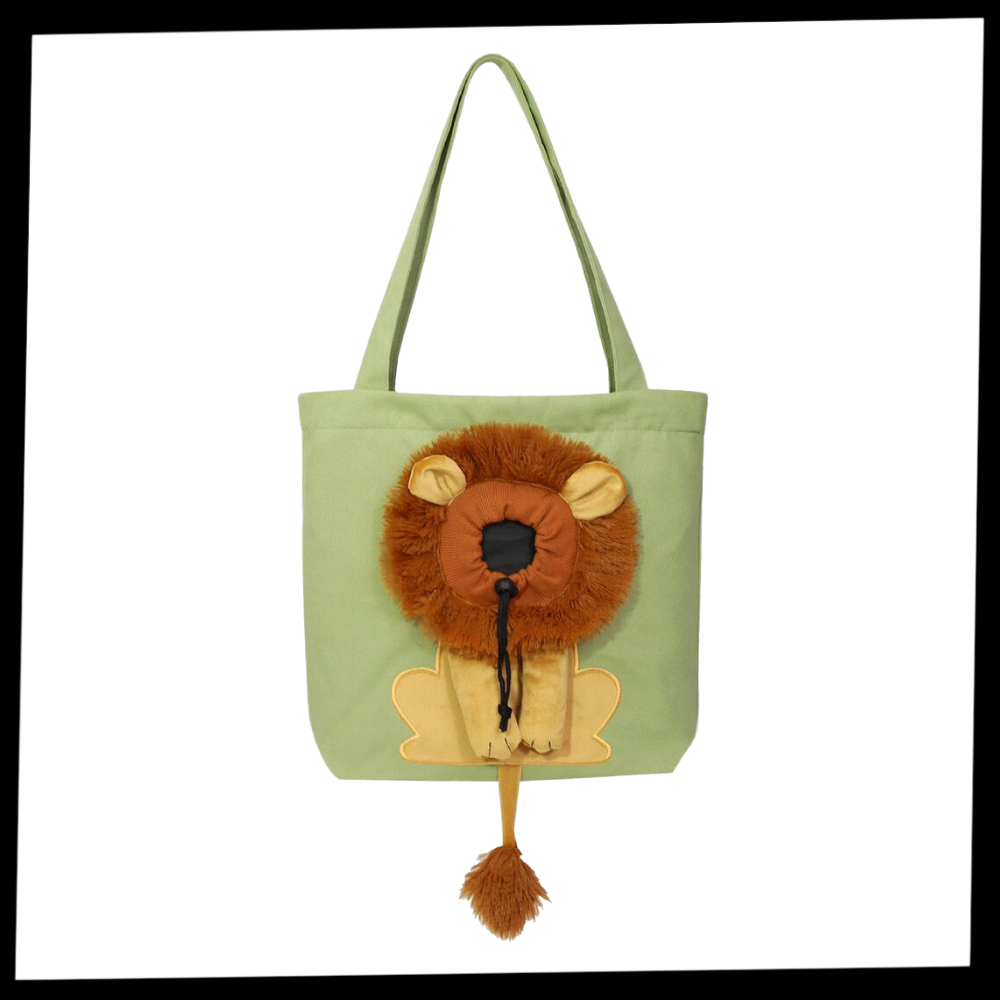 Sac pour chat Lion doux et respirant - Ozerty