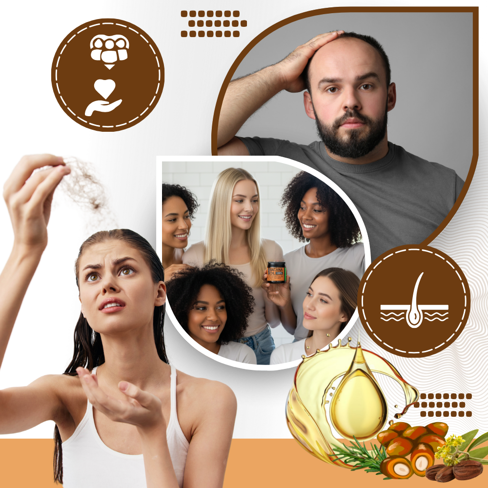 Masque capillaire nourrissant à base d'huile de Batana  - Ozerty