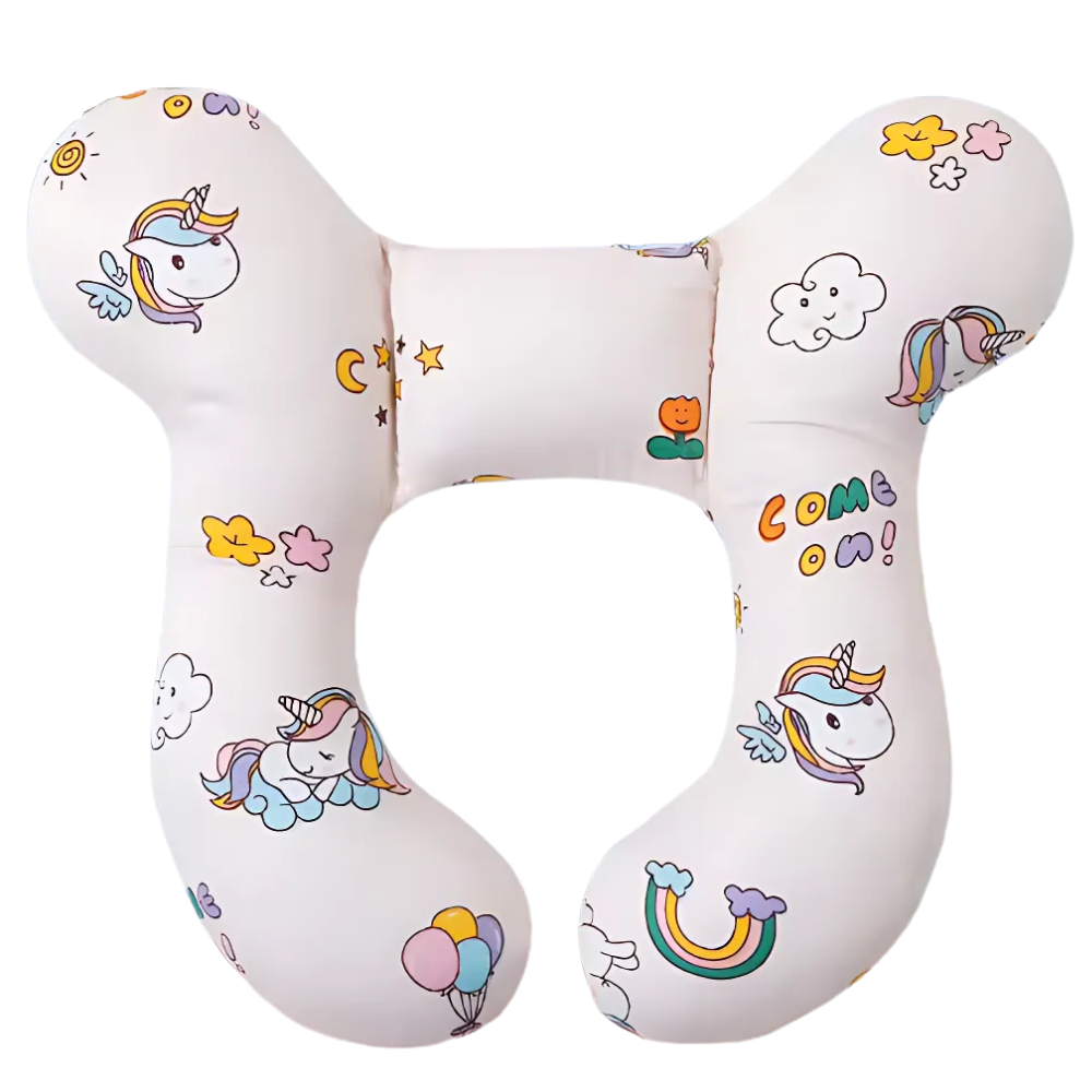 Coussin pour bébé -Cheval rose - Ozerty
