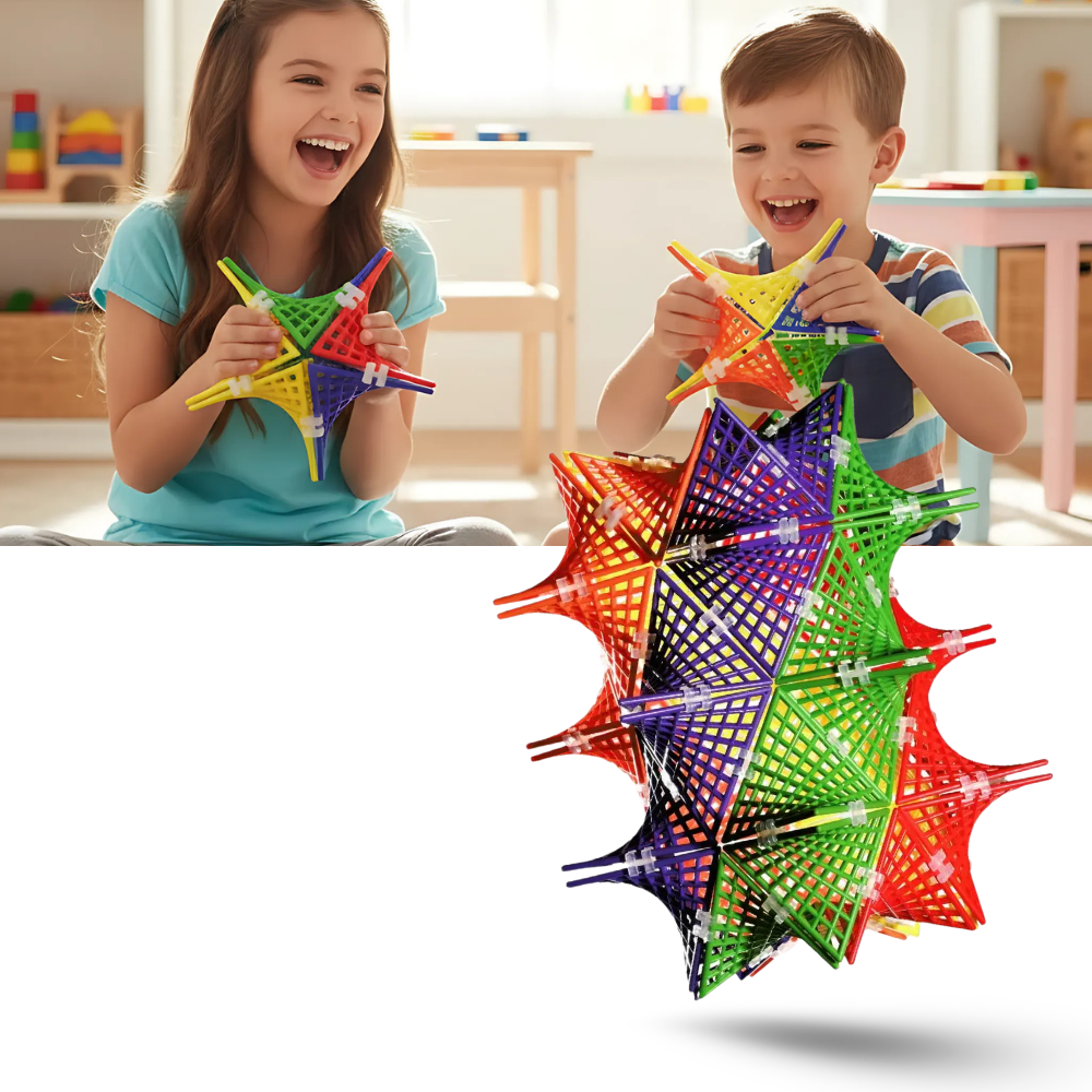 Jeu de construction hyperboliques STEM - Ozerty