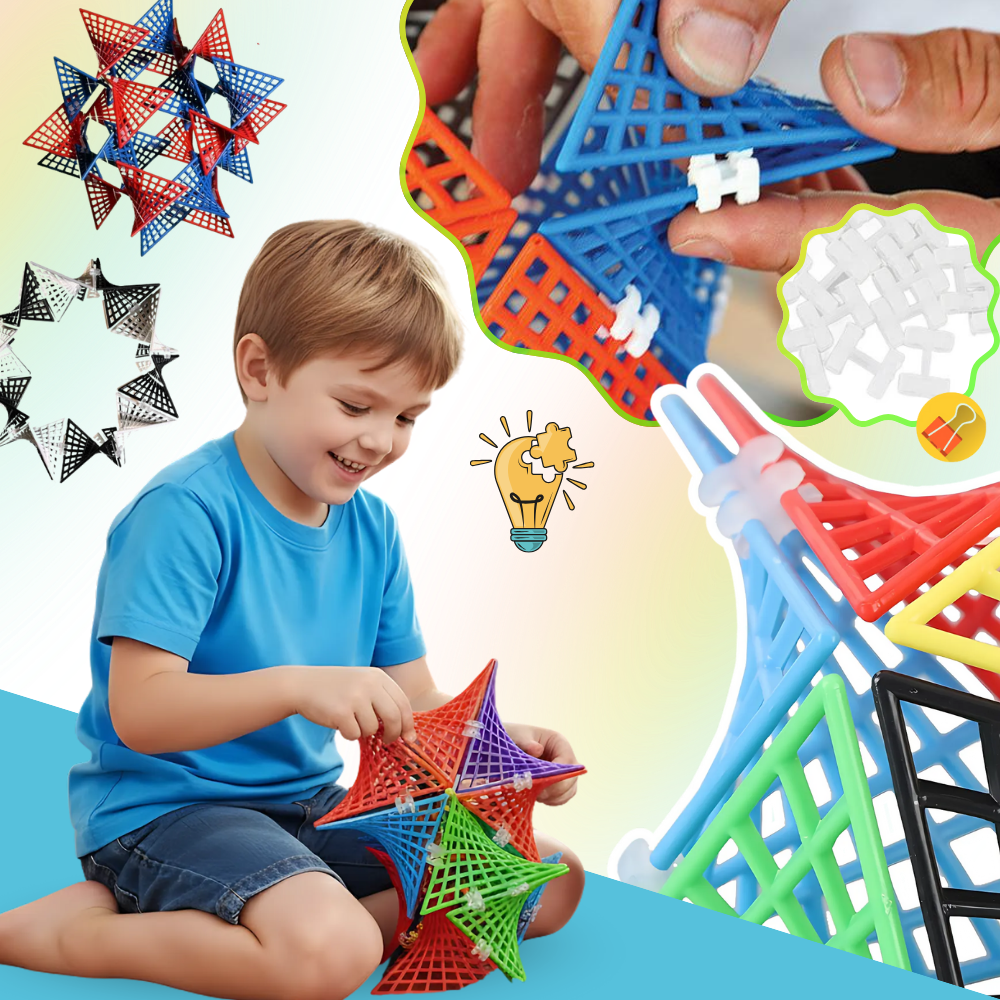 Jeu de construction hyperboliques STEM - Ozerty